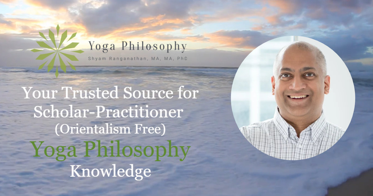 Shyam Ranganathan Yoga Philosophy