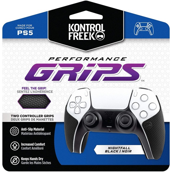 Kontrolfreek Performance Grips PS5 KontrolFreek（コントロールフリーク） ブラック 4777-PS5